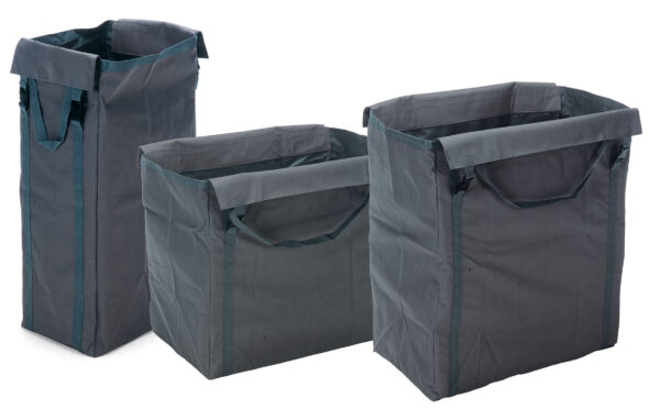 Vasketøjspose 100 liter, grå